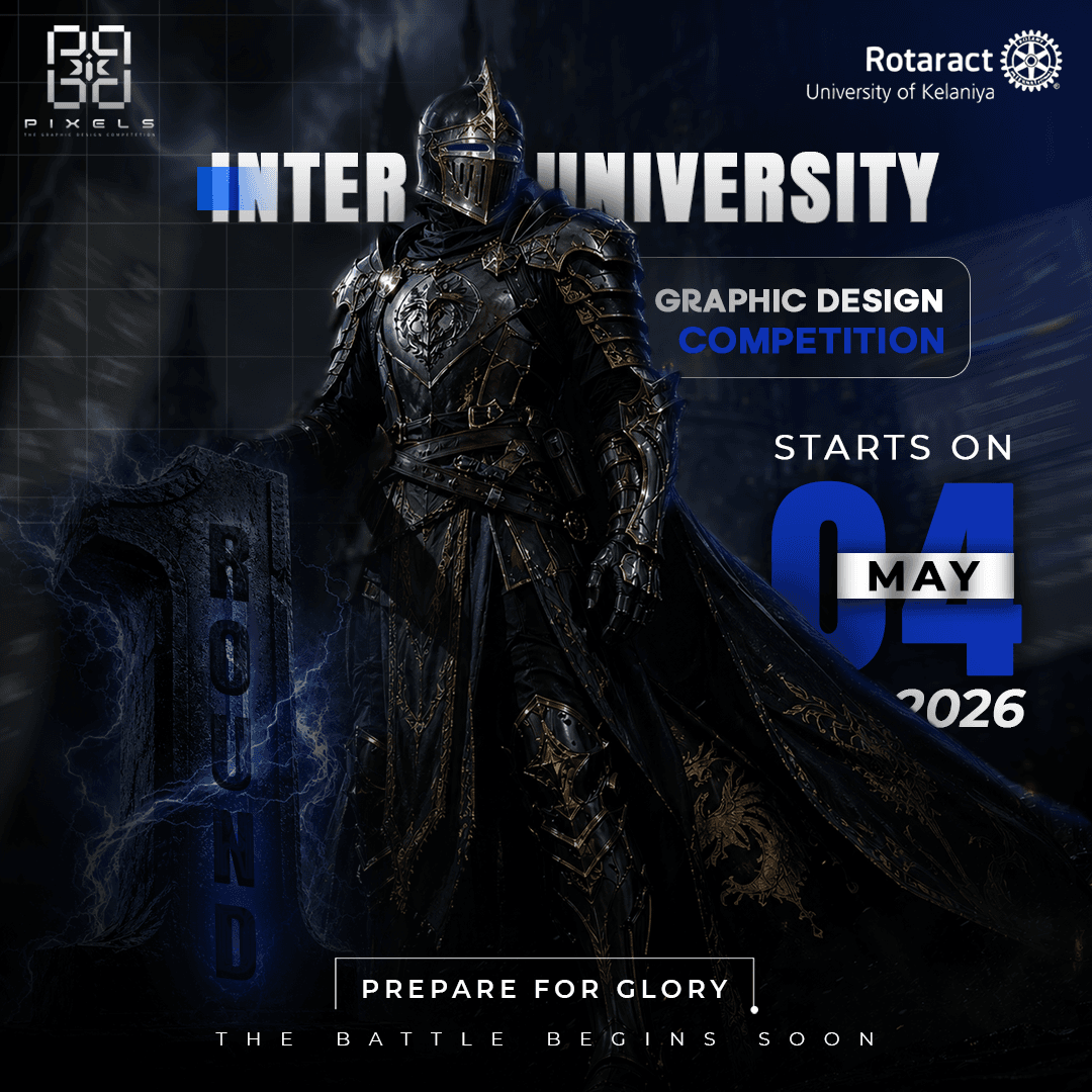 Pixels 01st Round - Inter University Graphic Designing Competition